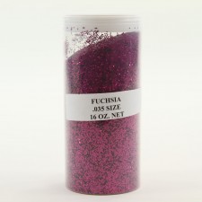 .035 GLITTER 1LB FUCHSIA