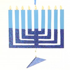 HANNUKAH SQ SHAPE ORNA A4