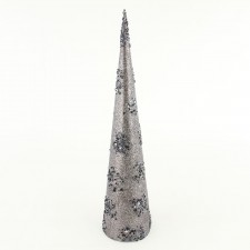 24"CARDBRD/PLST CONE TREE A25