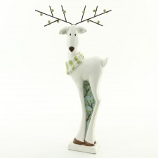 22.88" DEER ON SQUARE BASE