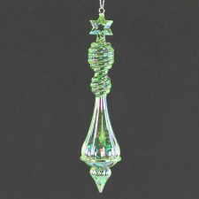 5.25"ACRYLIC ICICLE ORN A4
