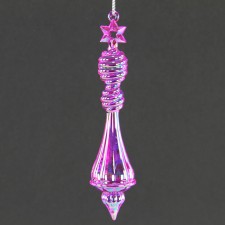 5.25"ACRYLIC ICICLE ORNA A4