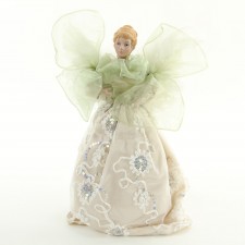 16"PORCELAIN HEAD ANGEL