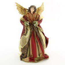 16" PVC HEAD ANGEL BURGUNDY