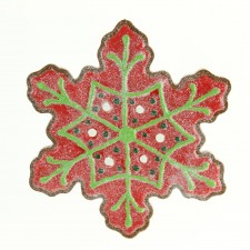 14" EVA/PVC SNOWFLAKE ORAN