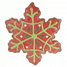 20" PVC/EVA SNOWFLAKE ORNA