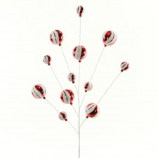 24"GLITTER BALL SPRAY W/HANG