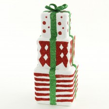 15.375"PL SQ GIFT BOX 3 PCS