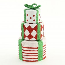11.5"PLASTIC ROUND GIFT BOX