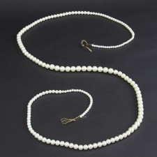 6' PLST PEARL GARLAND PEARL