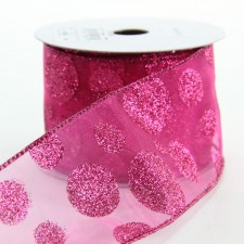 2.5"X10YD SHR GLT.DOTS RB A4