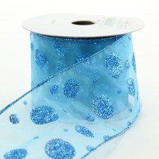 2.5"X10YD SHR GLT.DOTS RB A25