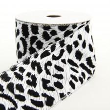 2.5"X10YD FLCKD LEOPRD PATTRN