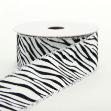 1.5"X10YD FLCKD ZBRA PTTR A25