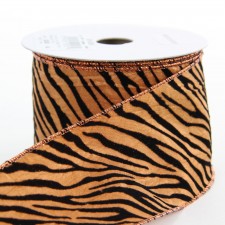 2.5"X10YD FLCKD ZEBR PTTR A25