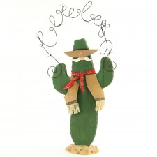 31"CACTUS DESIGN SANTA