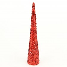 GLITTER TREE S1 RED