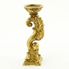 12" SCROLL CANDLE HOLDER S2