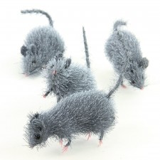GREY RAT 4PC/PKG A50