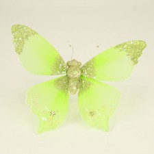 10"BUTTERFLY LIME GREEN