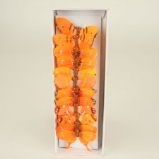 3" BUTTERFLY ORANGE 12/BX