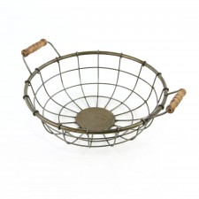 GALV/RUST WIRE BASKET S1