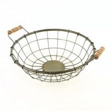 GALV/RUST WIRE BASKET S2