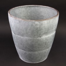 GALV.RND TALL POT S1