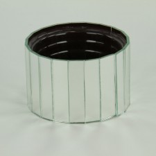 #859 MIRROR PLANTER 4" ROUND