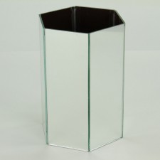 6.5"X8.5" HEXAGON MIRROR SHELL