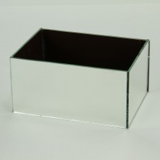 7"X5"X3.5" RECT.MIRROR SHELL