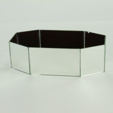 #6112 SHELL PLANTER MIRROR