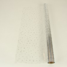 24"X100' CELLO SILVER STARS