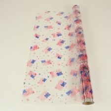 24"X100' CELLO PATRIOTIC