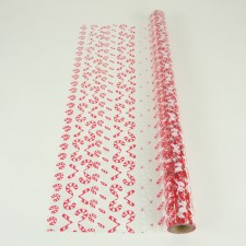 24"X100'CANDYCANE CELLO RD/WH