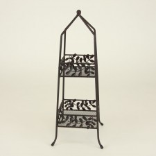 19"X6"MTL 2-TIER S1 STAND