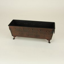 17" METAL PLANTER S1