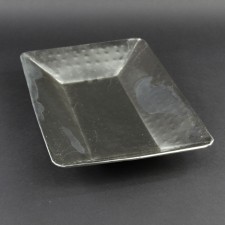 17"REC.MTL SILV TRAY S2