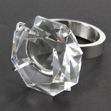 50MM DIAMOND RING CLEAR