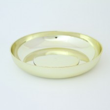 #621 8" ROUND TRAY 24/CS GOLD