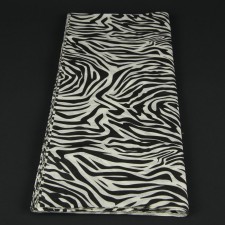 20"X30"ZEBRA TISSUE BLK/WHT