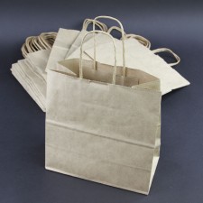 BEAUTY BAG NAT.KRAFT 25/PKG