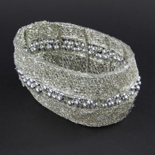 9"WIRE BASKET S1 CHAMPAGNE