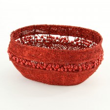 11"WIRE BASKET S2 RED