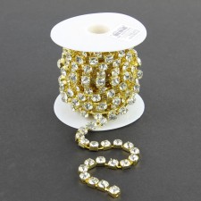 7MM RHINESTONE CHAIN 5YD