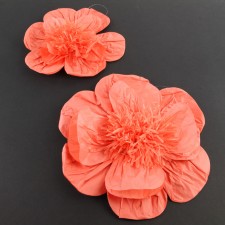 TISSUE SCALLOP FLOWER 2PC/ST