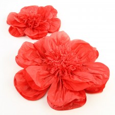 TISSUE SCALLOP FLOWER 2PC/ST