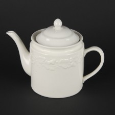 5.5" TEA POT WHITE
