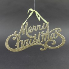 HANG.MERRY XMAS SIGN S2 CHAMP