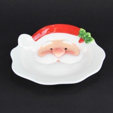 8"D SANTA PLATE